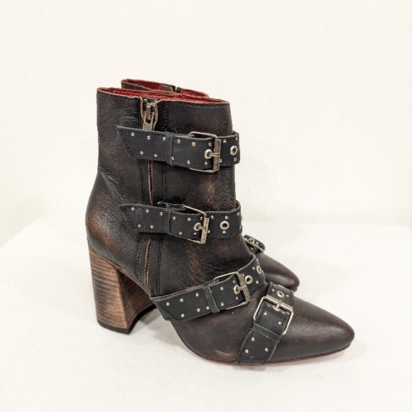 Freebird by Steven NWOT Leather Joust Boot Size 10 - Picture 5 of 13